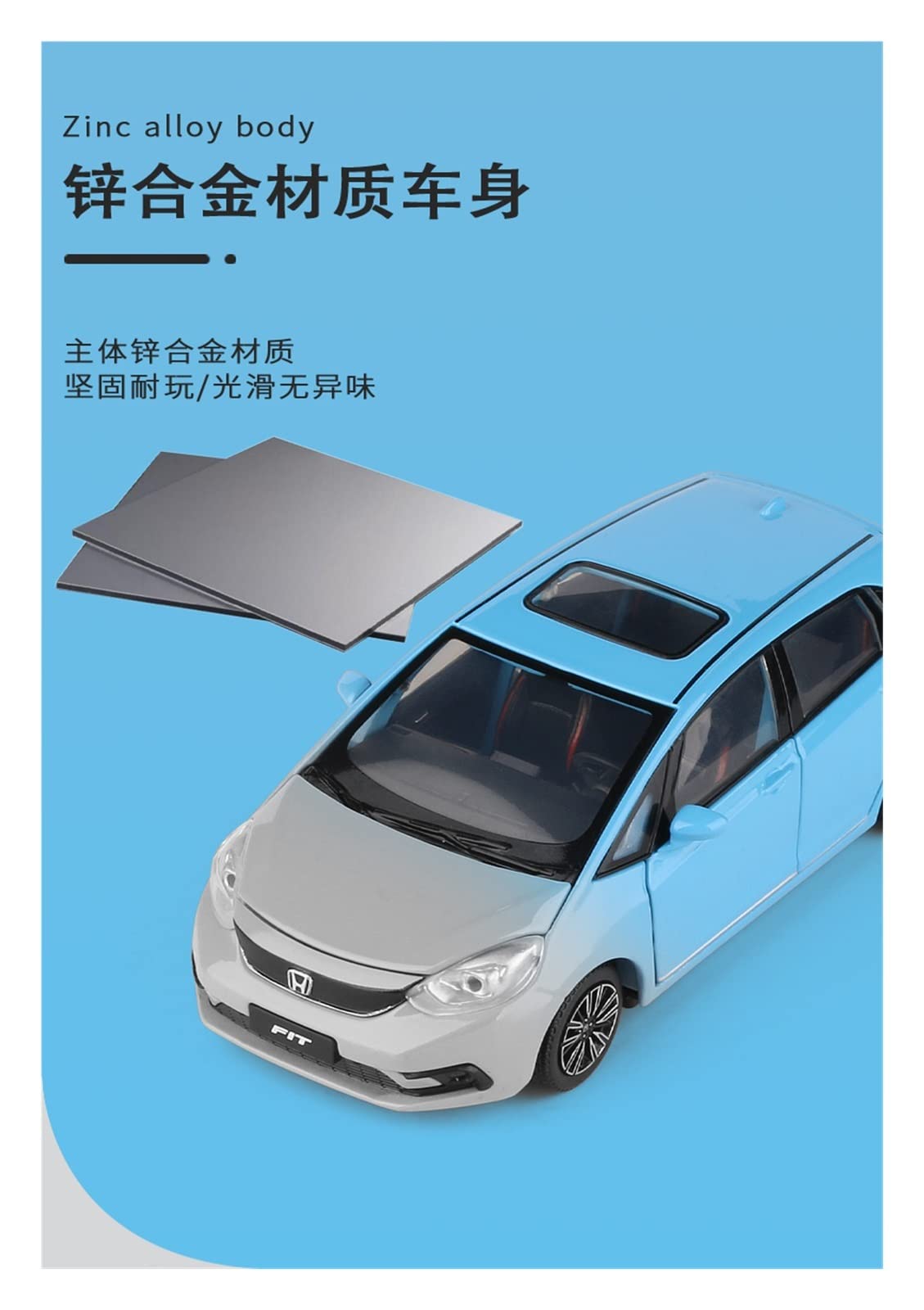 1/24 ホンダ　カラーサンプル　ミニカー　フィット　EV 実証実験車両　電気 Amazon | ミニカー カラーサンプル フィット RS 1/24 ミニカー